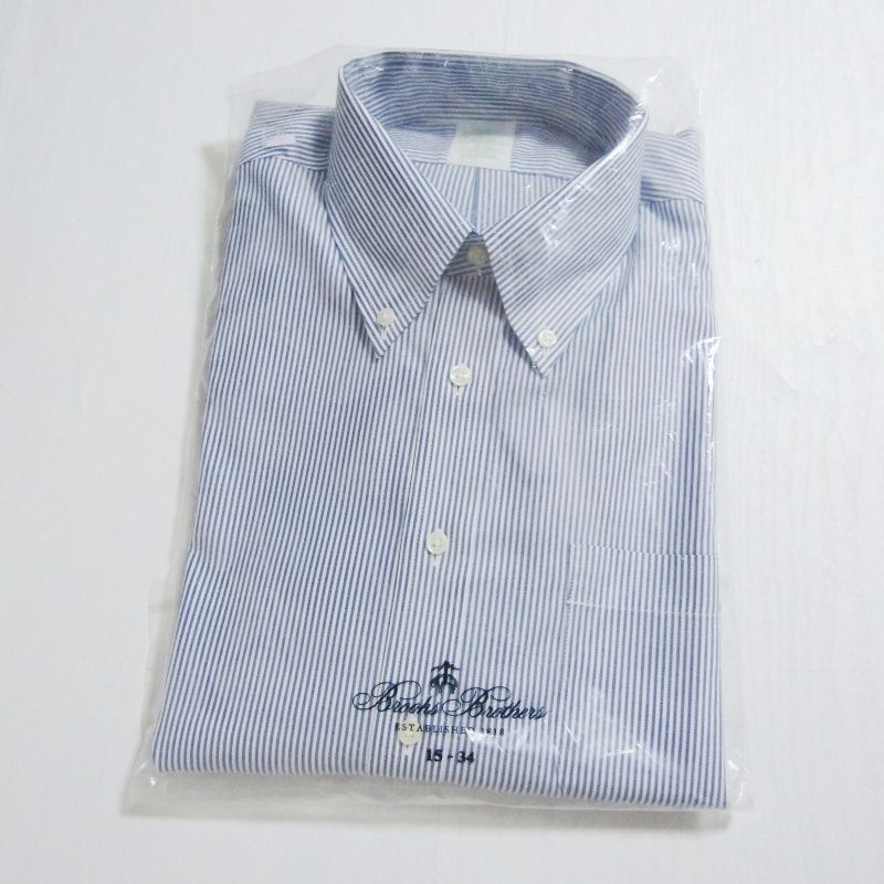 未使用 Brooks Brothers ブルックスブラザーズ 長袖ドレスシャツ