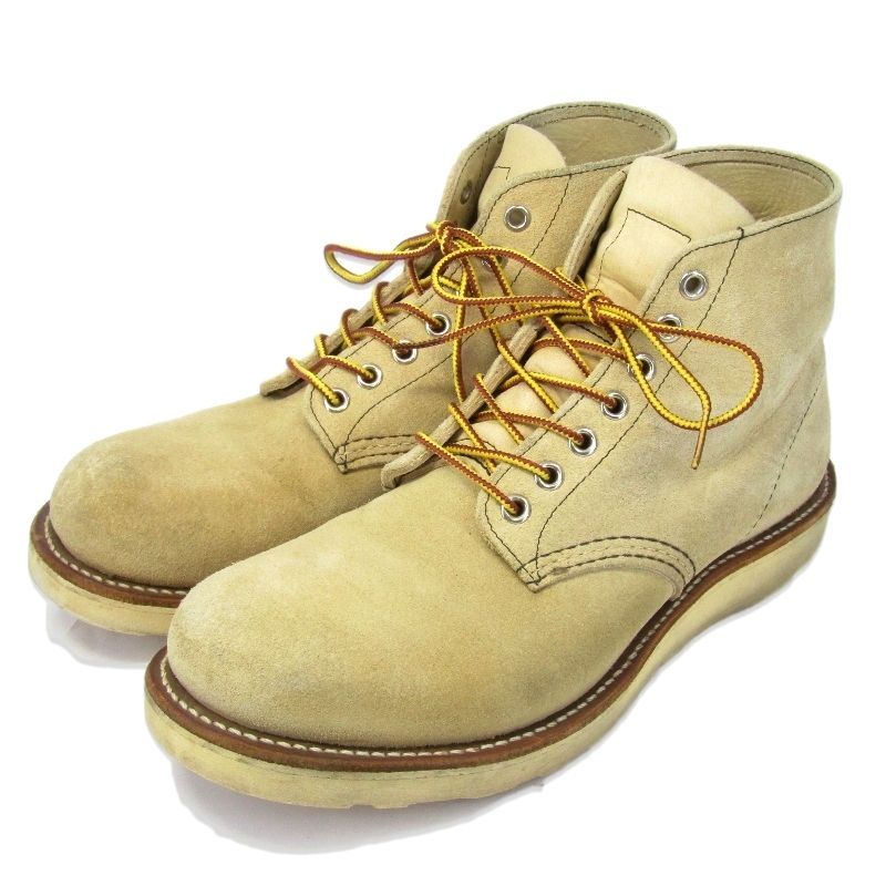 REDWING レッドウィング US8D 26cm ラウンドトゥ 8167 2009年製 Classic Round ワークブーツ ホーソーン アビレーン ラフアウト 35005746