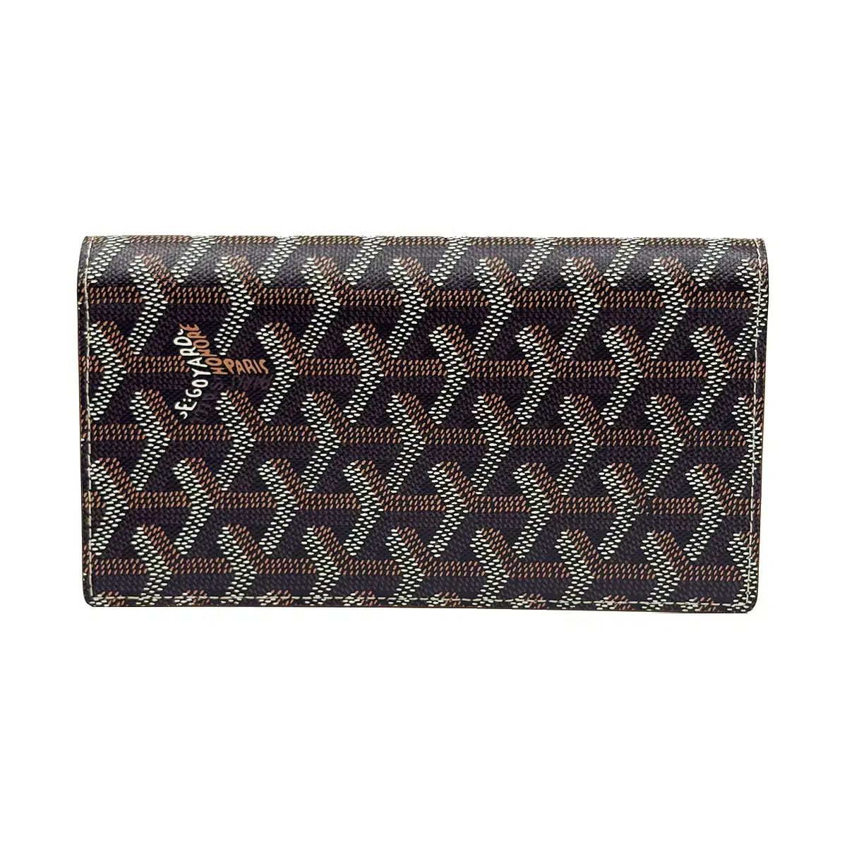 ゴヤール Goyard ブラック ブラウン ランバート Saint Lambert 長財布