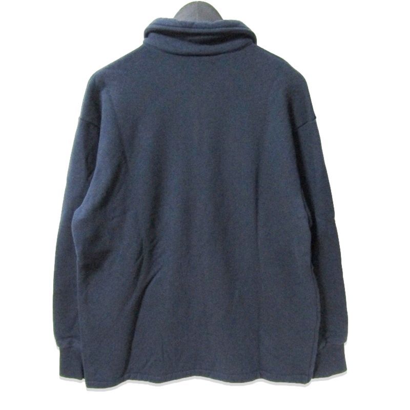 未使用 WASEW ワソー スウェット ROUGH HALF ZIP SWEAT SHIRT アルミ