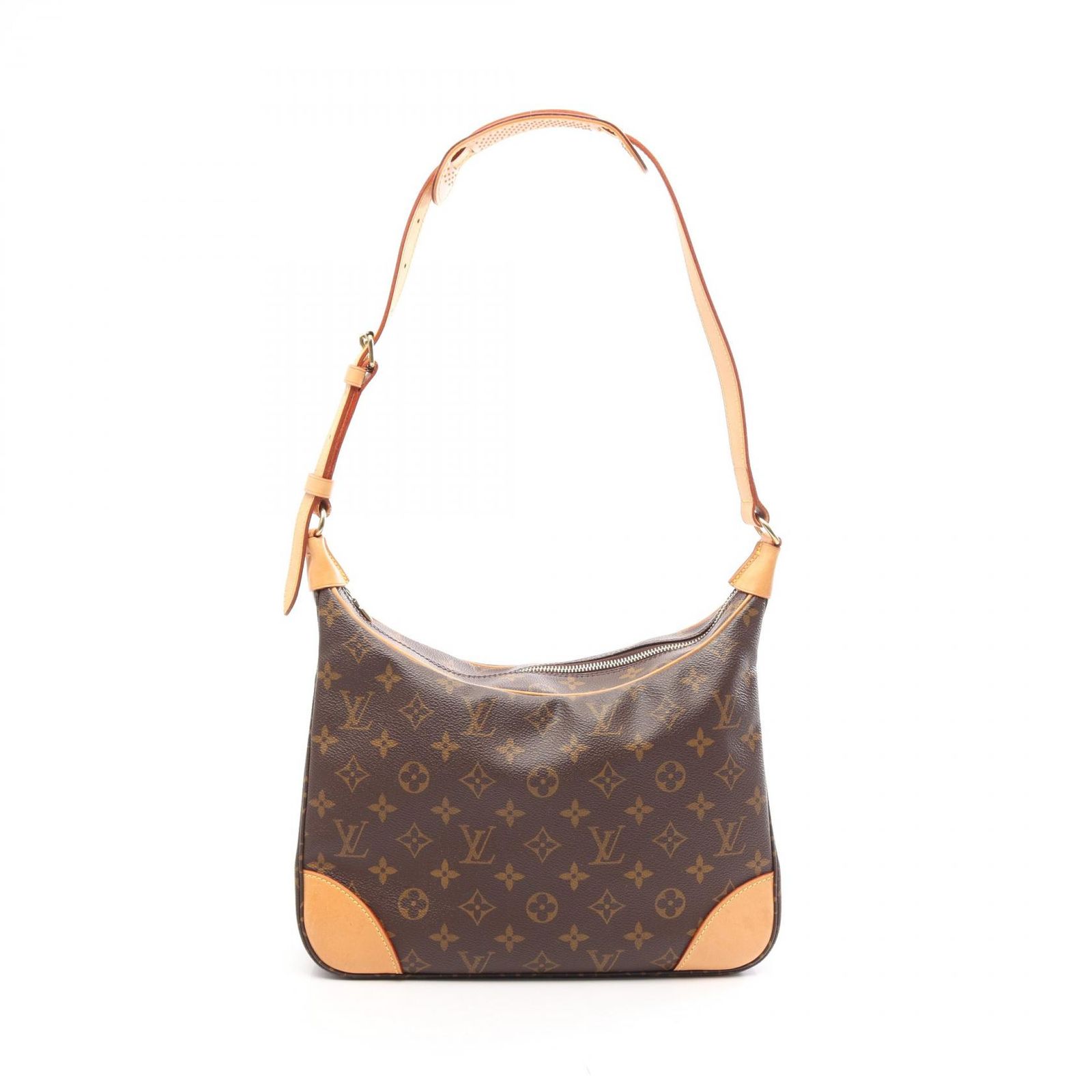ルイ・ヴィトン LOUIS VUITTON ショルダーバッグ ブローニュPM モノグラム M51265 PVCコーティングキャンバス レザー ブローニュ30 レディース Used B