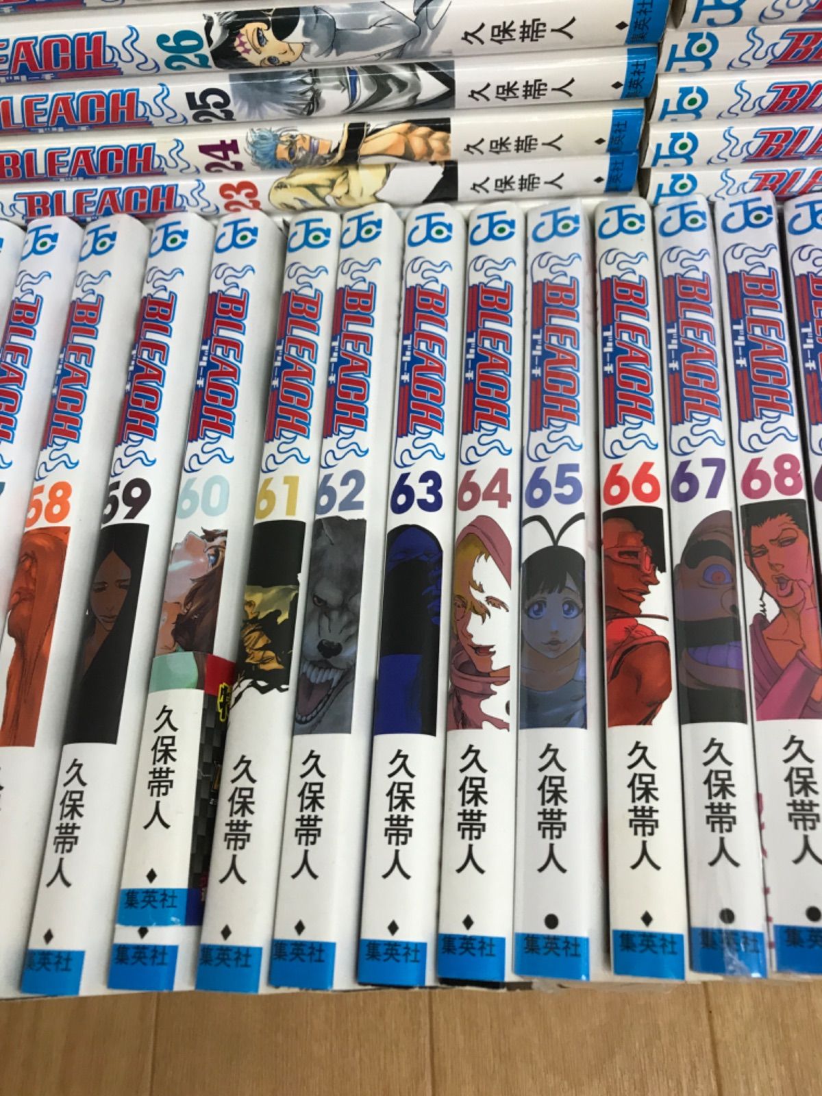 ☆②【未開封あり】BLEACH ブリーチ 1～74巻 全巻＋BURN THE WITCH 1巻
