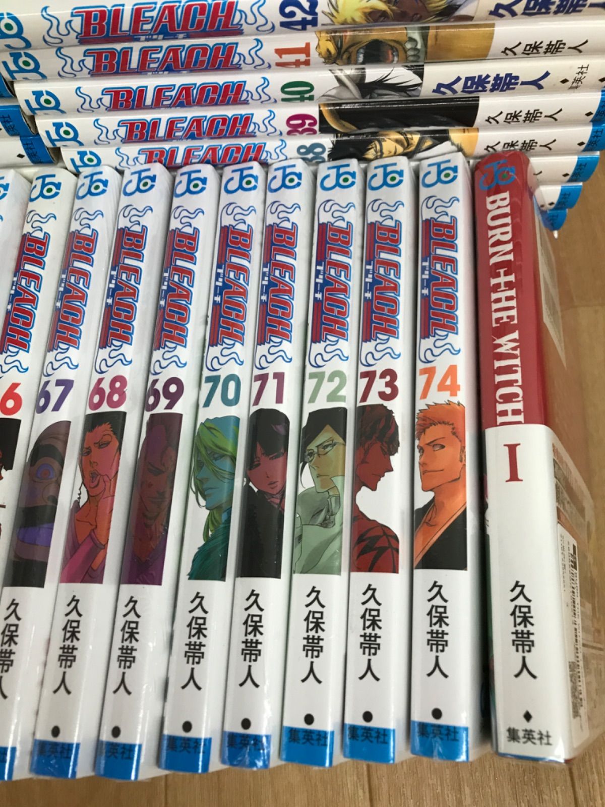 ☆②【未開封あり】BLEACH ブリーチ 1～74巻 全巻＋BURN THE WITCH 1巻