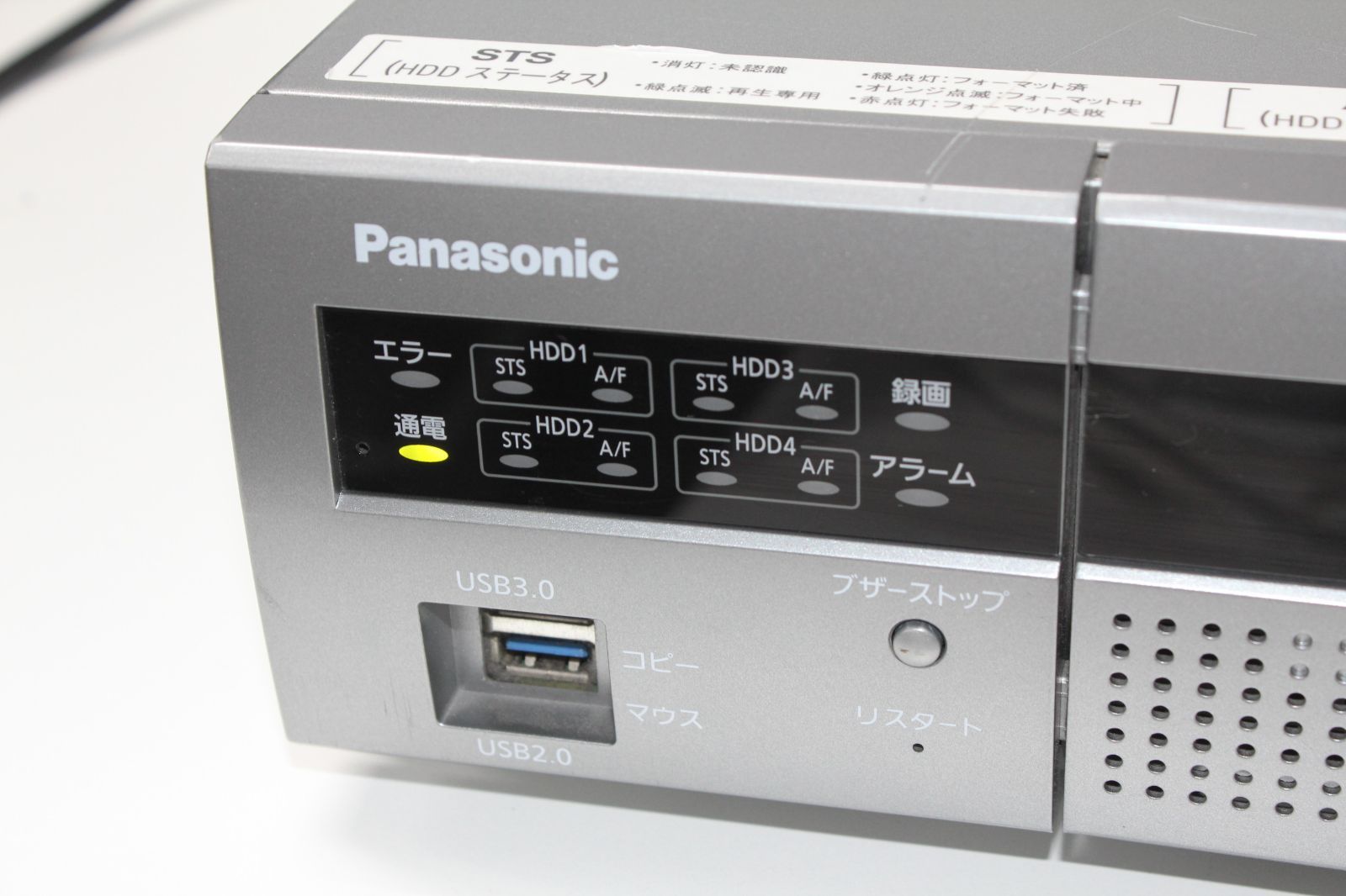 現状品】Panasonic〈WJ-NX300/8〉ネットディスクレコーダー ⑥ - メルカリ