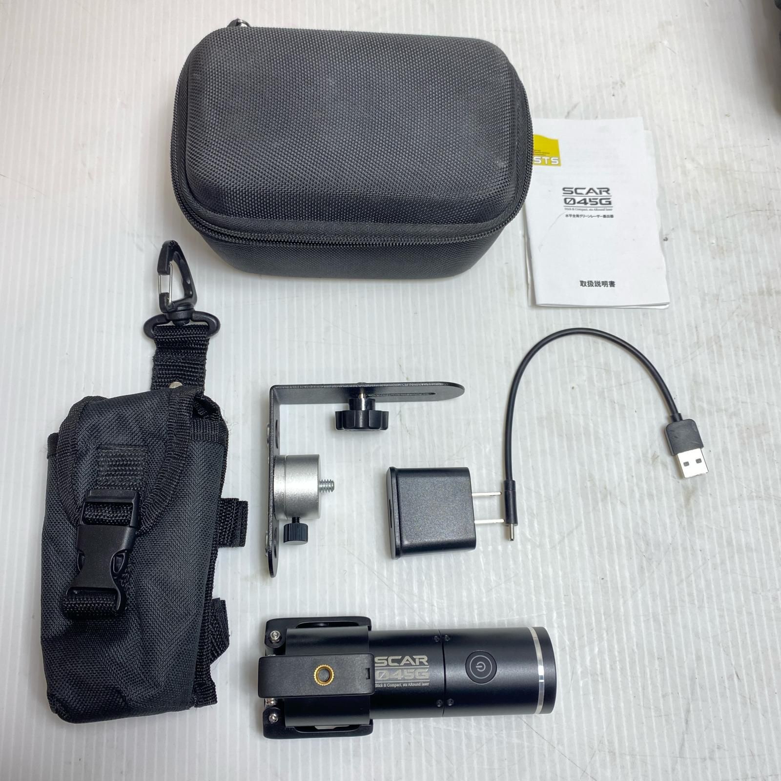 STS レーザー墨出し器 ケース付 SCAR045G