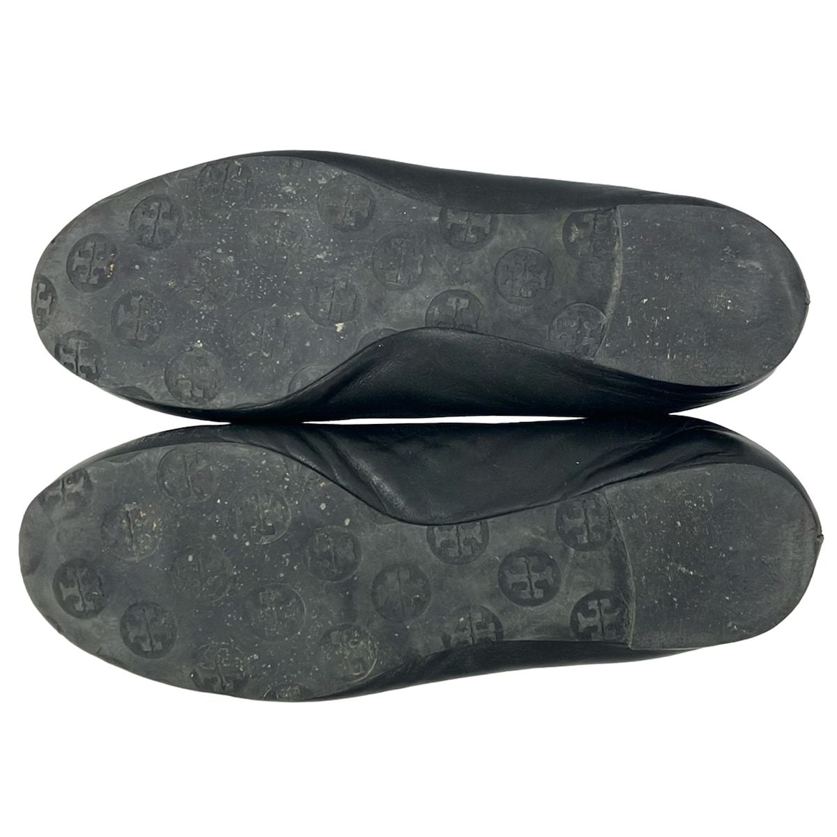 TORY BURCH(トリーバーチ) フラットシューズ 8 1/2 M レディース - 黒
