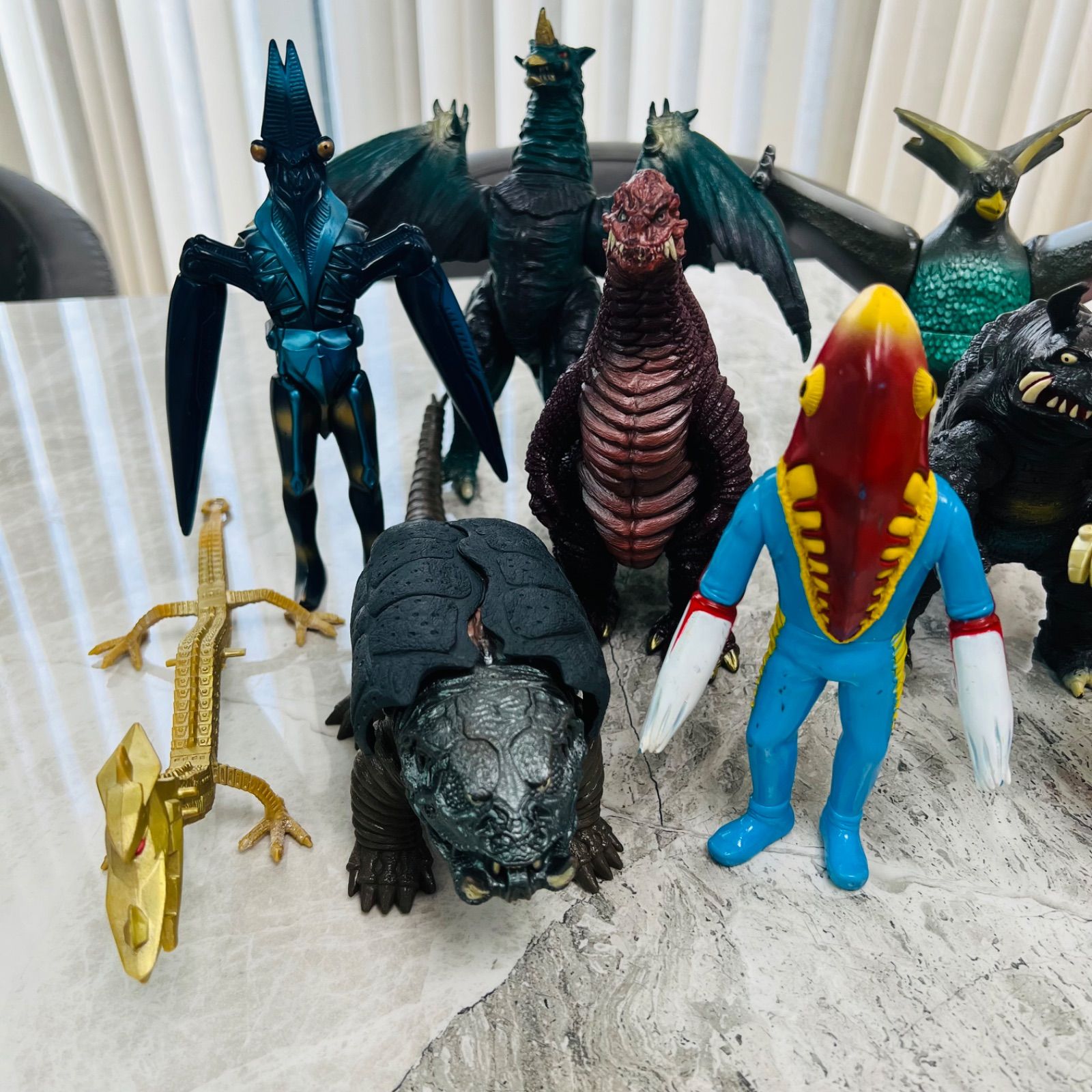 怪獣ソフビ　まとめ　コレクション　ウルトラマン ウルトラマン 怪獣 ソフビ まとめ 1993・94年製 - メルカリ