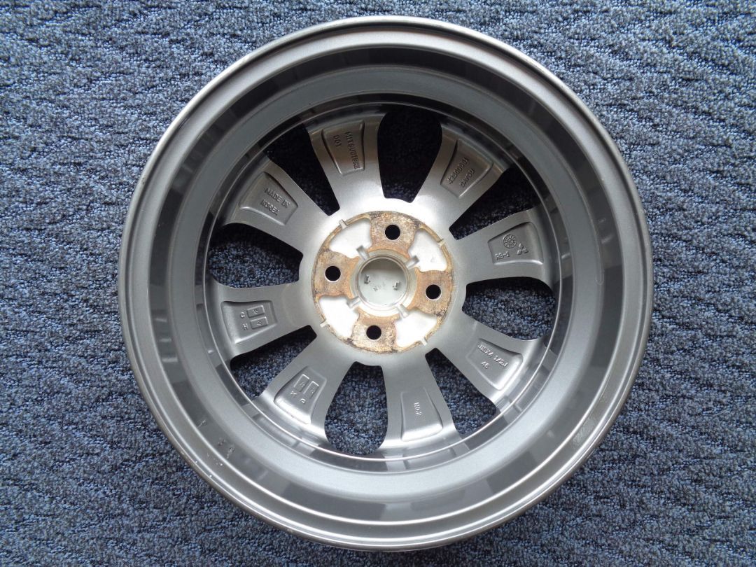 4.5J-15インチ 4H100 +46 日産 デイズ ルークス 純正 中古 ホイール 4本 4.5J-15インチ 4H100 +46 日産 デイズ ルークス 純正 中古 ホイール 4本