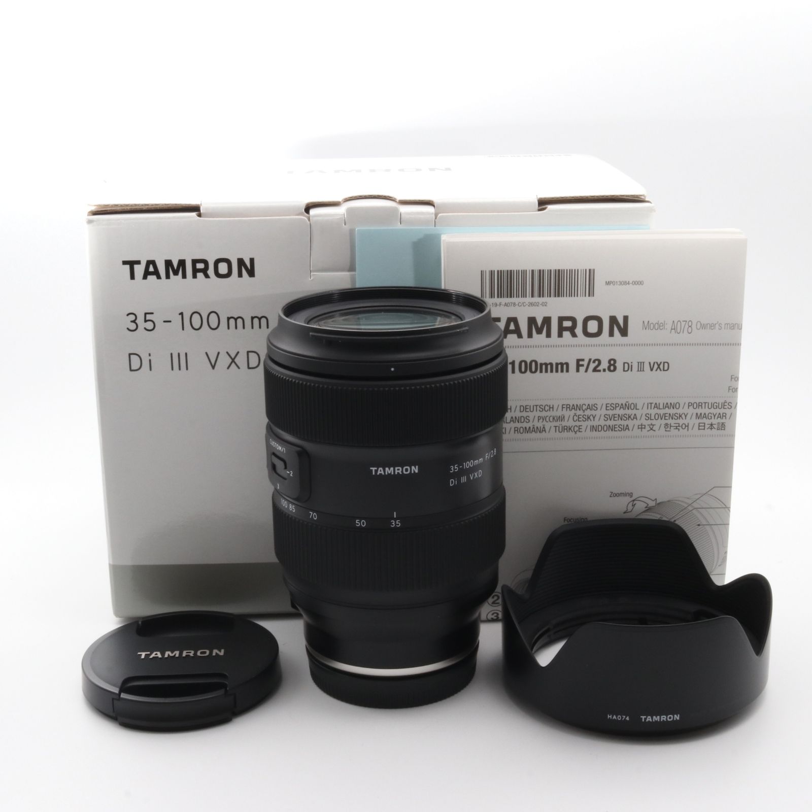 TAMRON 35-100mm F/2.8 Di III VXD Model A078S 〔ソニーEマウント用〕