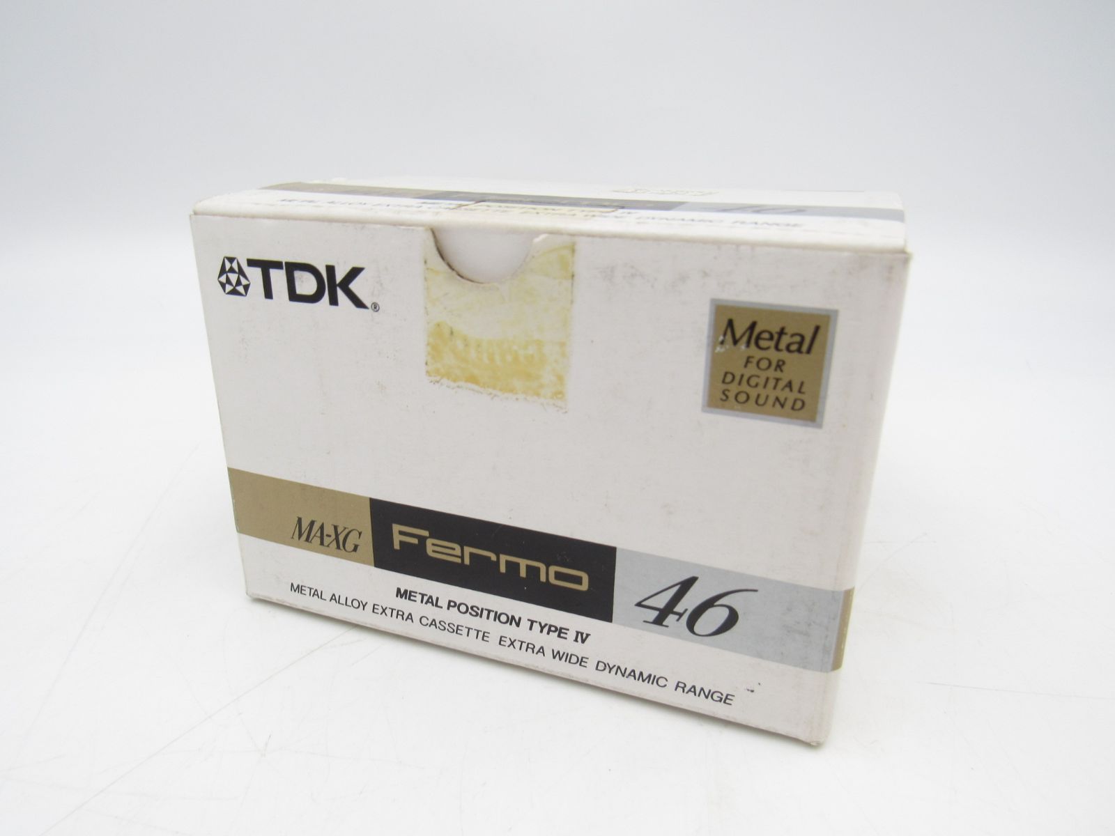 未使用 TDK MA-XG Fermo 46 5点まとめセット 箱付 カセットテープ 管