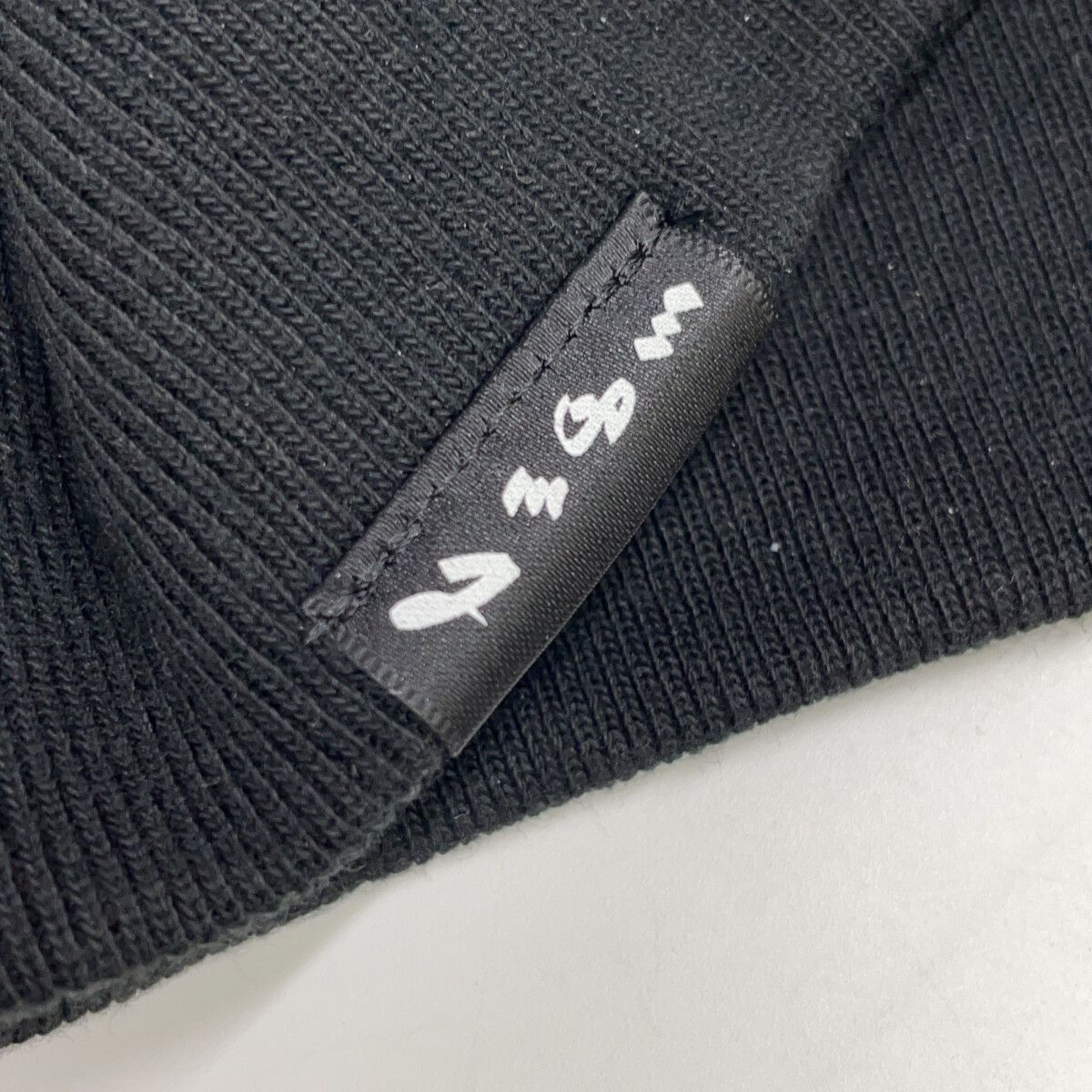 ACRONYM アクロニウム 【×NESM】ブラック バックプリント クルーネック