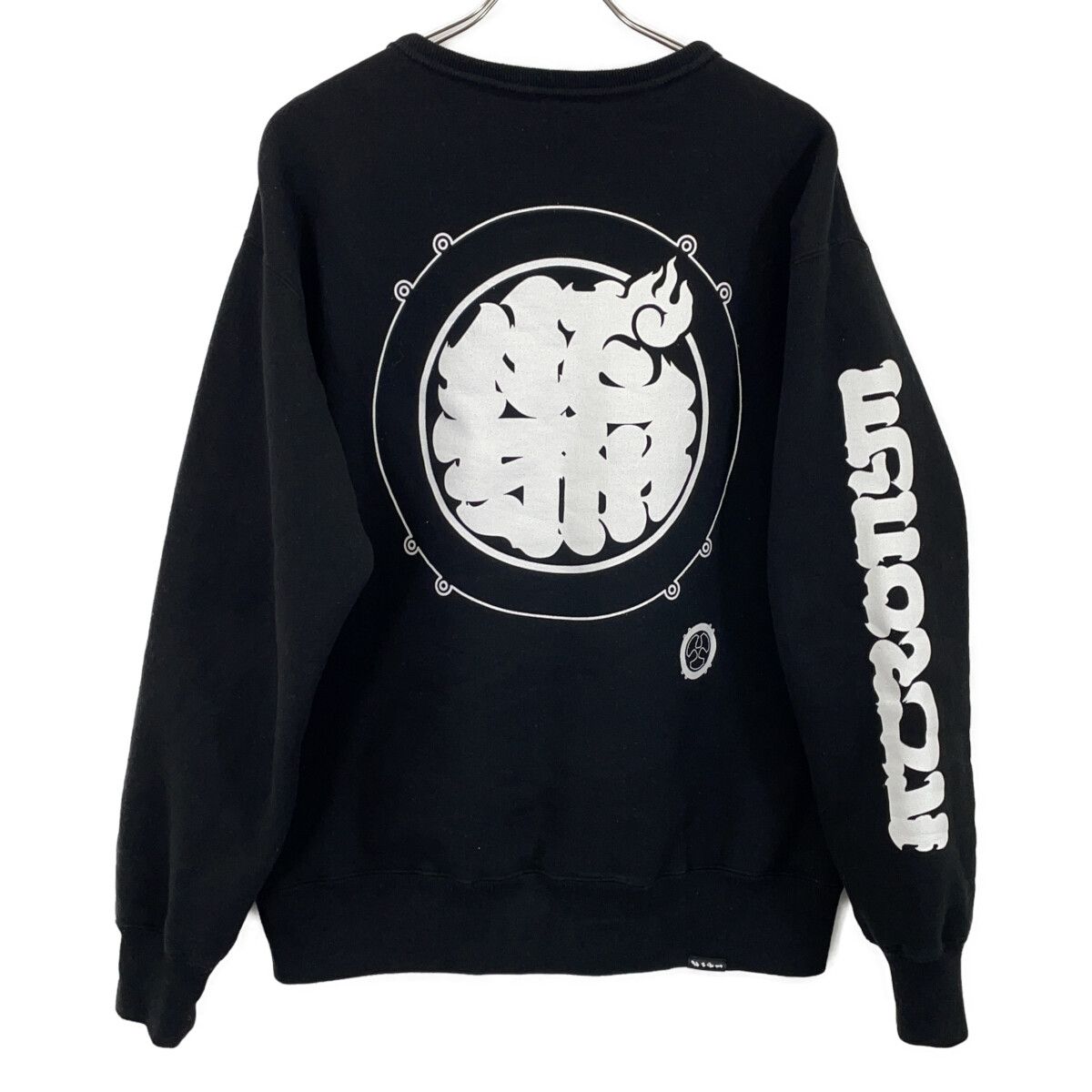 ACRONYM アクロニウム 【×NESM】ブラック バックプリント クルーネック