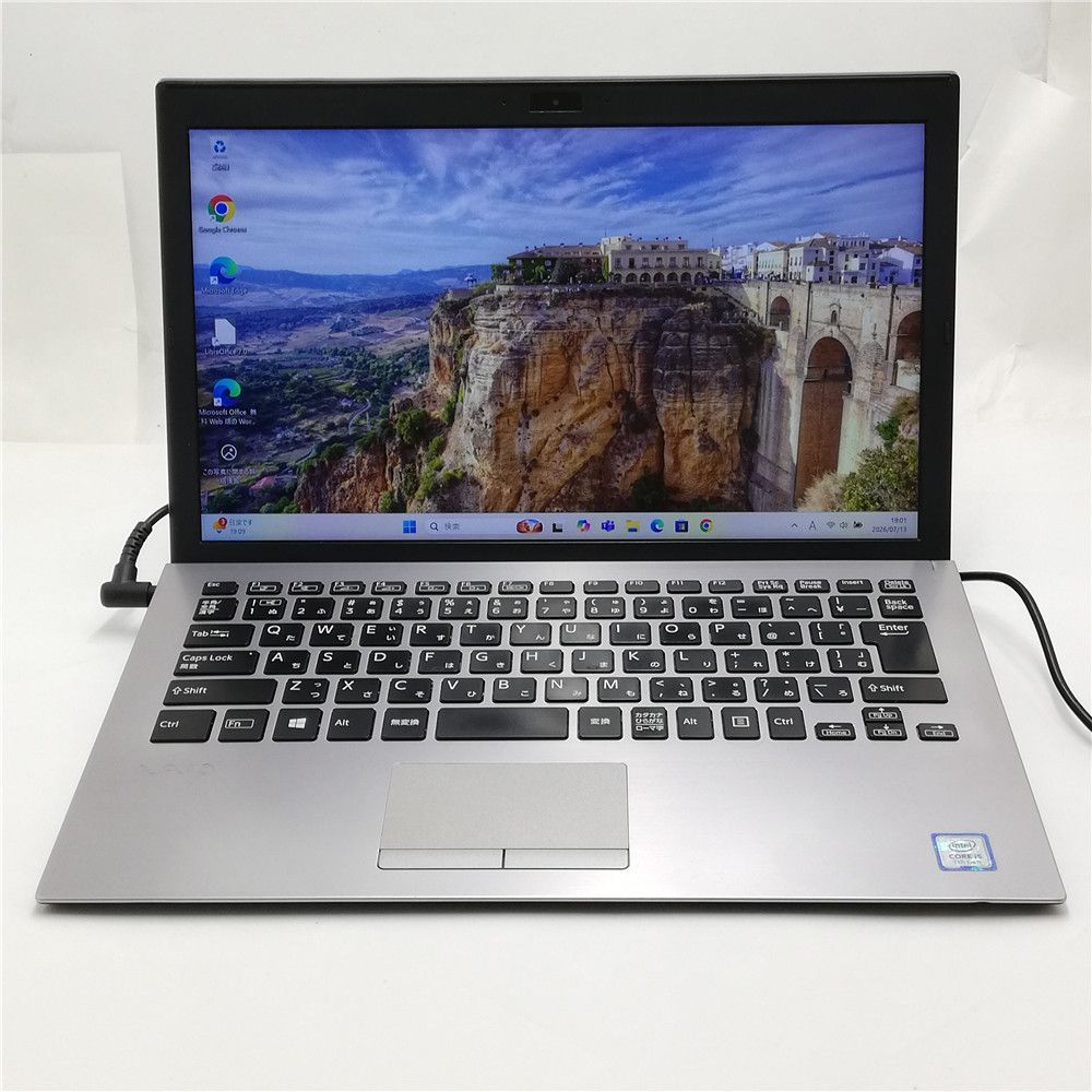 激安 Wi-Fi有 ソニー 中古ノートパソコン SONY VJPG11C11N Core i5 7200U 8GB 256GB 高速SSD 無線LAN カメラ Windows11 Office済 即使用可