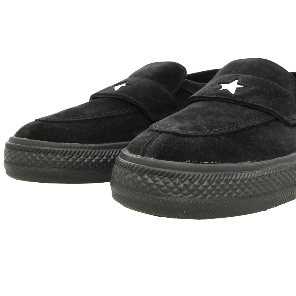 CONVERSE コンバース 24AW 1AD074 35200780 Addict One Star Loafer アディクト ワンスター ローファー スニーカー ブラック系 28cm【極上美品】【中古】 CONVERSE コンバース 24AW 1AD074 35200780 Addict One Star Loafer