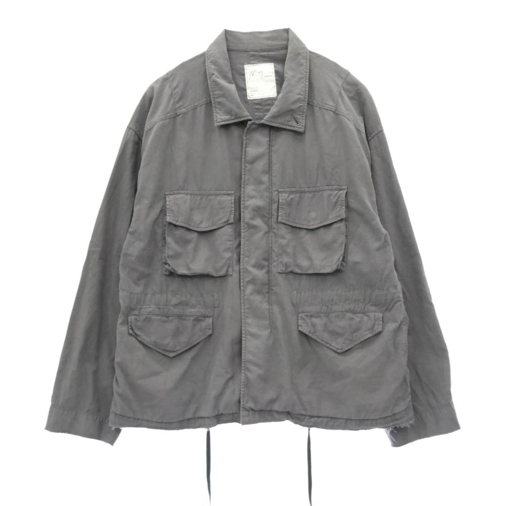 ANCELLM アンセルム 26SS ANC-JK74-B AGING FIELD JACKET エイジング ミリタリー フィールドジャケット グレー系 1【中古】 ANCELLM アンセルム 26SS ANC-JK74-B AGING FIELD JACKET エイジング