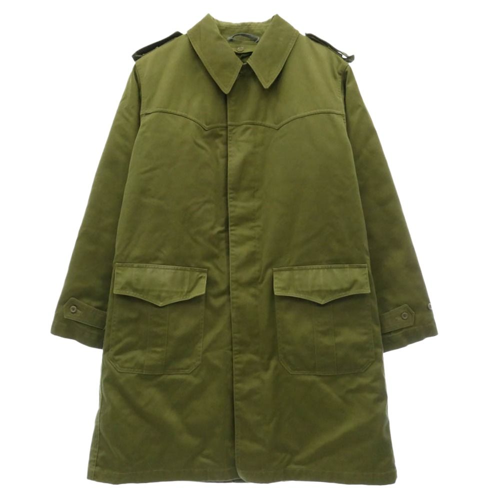 ミリタリー military Vintage Slovenian ARMY ヴィンテージ スロベニア軍 モーター サイクル コート カーキ系【中古】