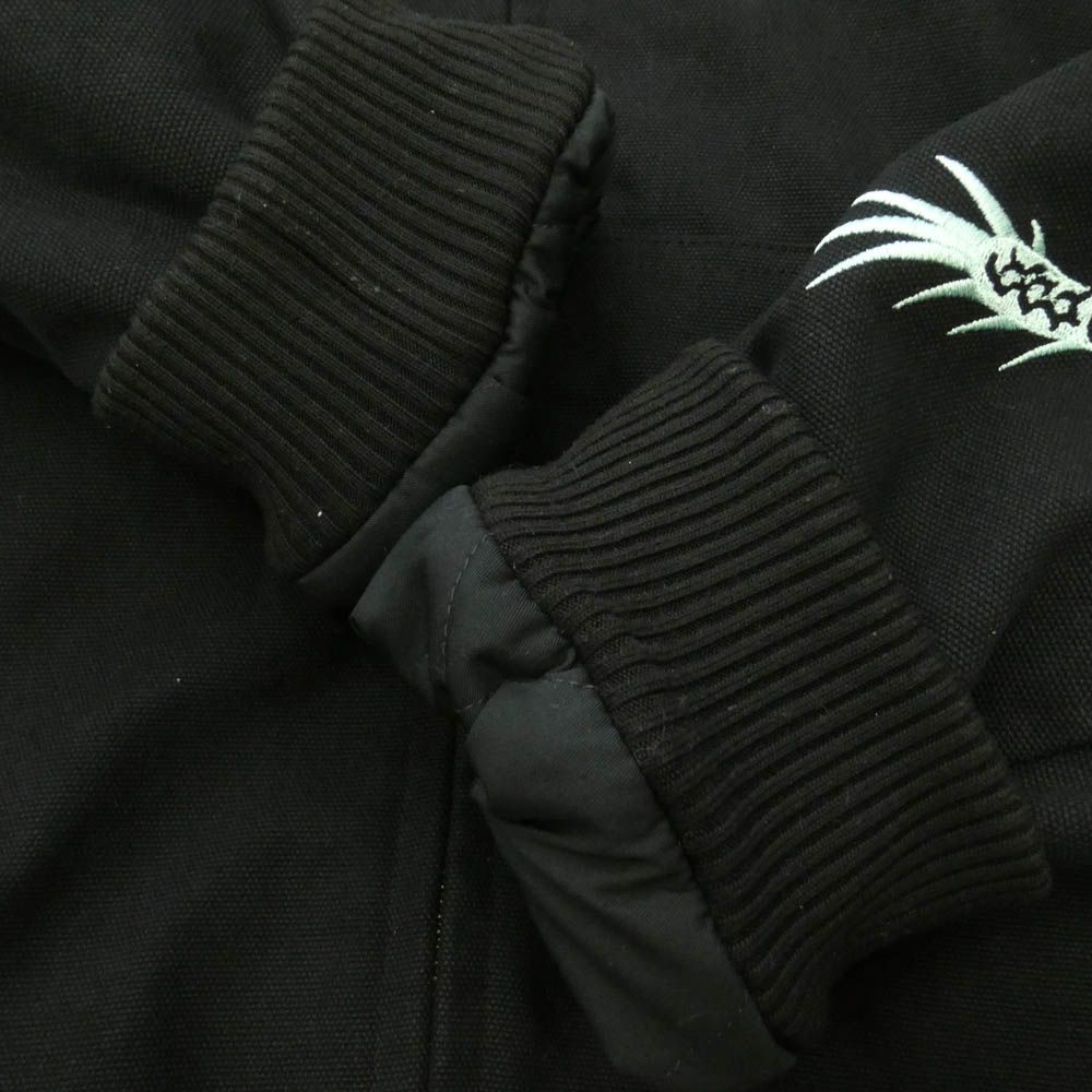 エフアール2 FR2 Snake&Skull Hooded Duck 港 アーム刺繍 ジップ