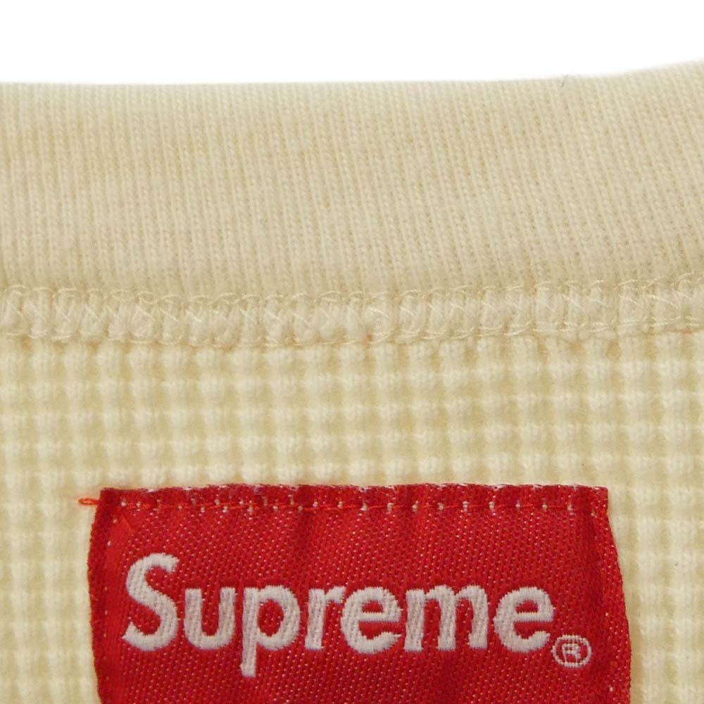 Supreme シュプリーム 19AW HQ Waffle Thermal ワッフル サーマル 長袖