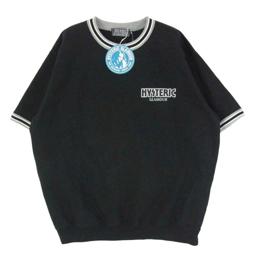 HYSTERIC GLAMOUR ヒステリックグラマー 02232CS01 HG CORPS LOGO 半袖