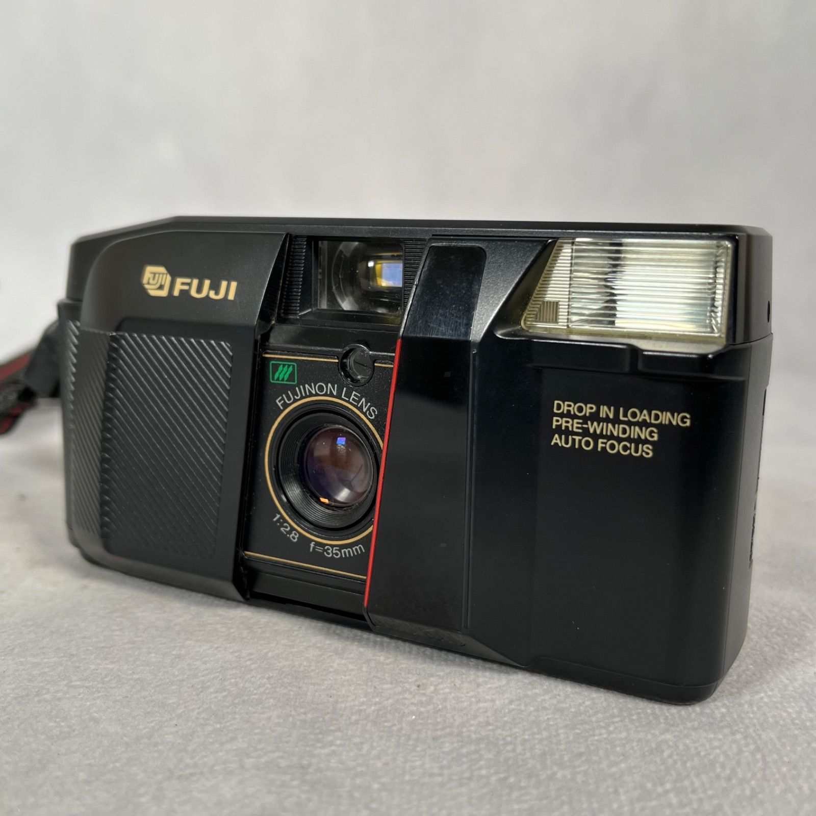 管2606-659】FUJI CARDIA HITE DATE コンパクトフィルムカメラ 動作