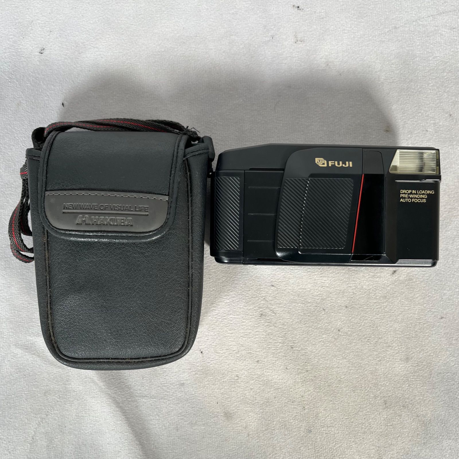 管2606-659】FUJI CARDIA HITE DATE コンパクトフィルムカメラ 動作