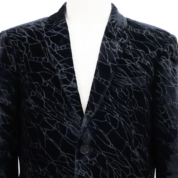 SALE】Emporio Armani エンポリオ・アルマーニ ベルベットジャケット