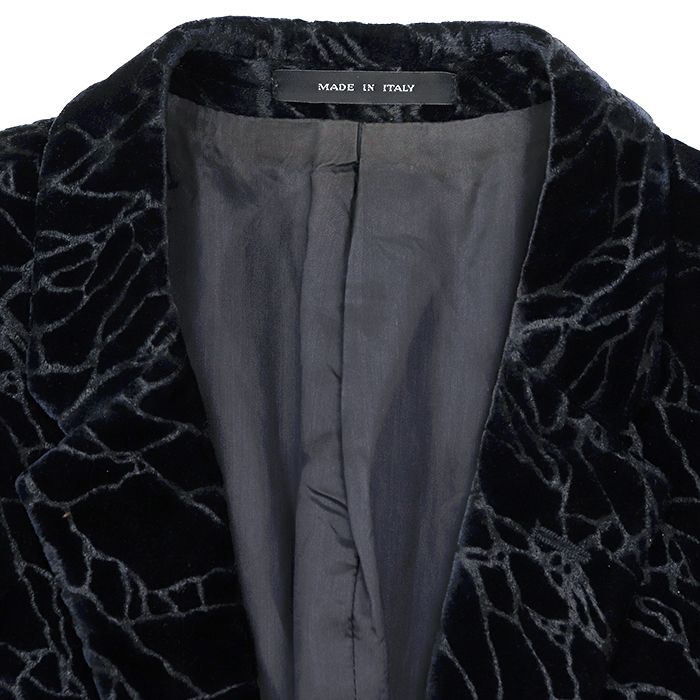 SALE】Emporio Armani エンポリオ・アルマーニ ベルベットジャケット