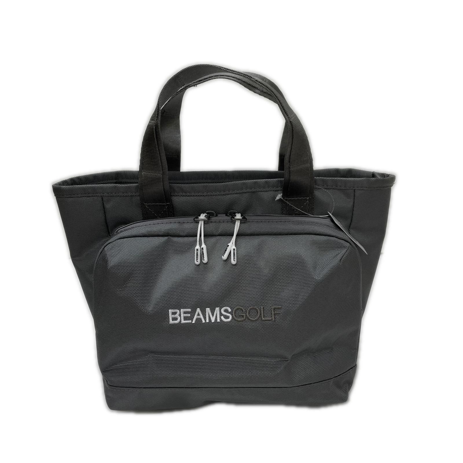 coco 未使用品 ビームスゴルフ BEAMSGOLF カートバッグ グレー ビッグポケット 保冷 保温 大容量 ロゴ刺繡 未使用品 ビームスゴルフ BEAMSGOLF カートバッグ グレー ビッグ
