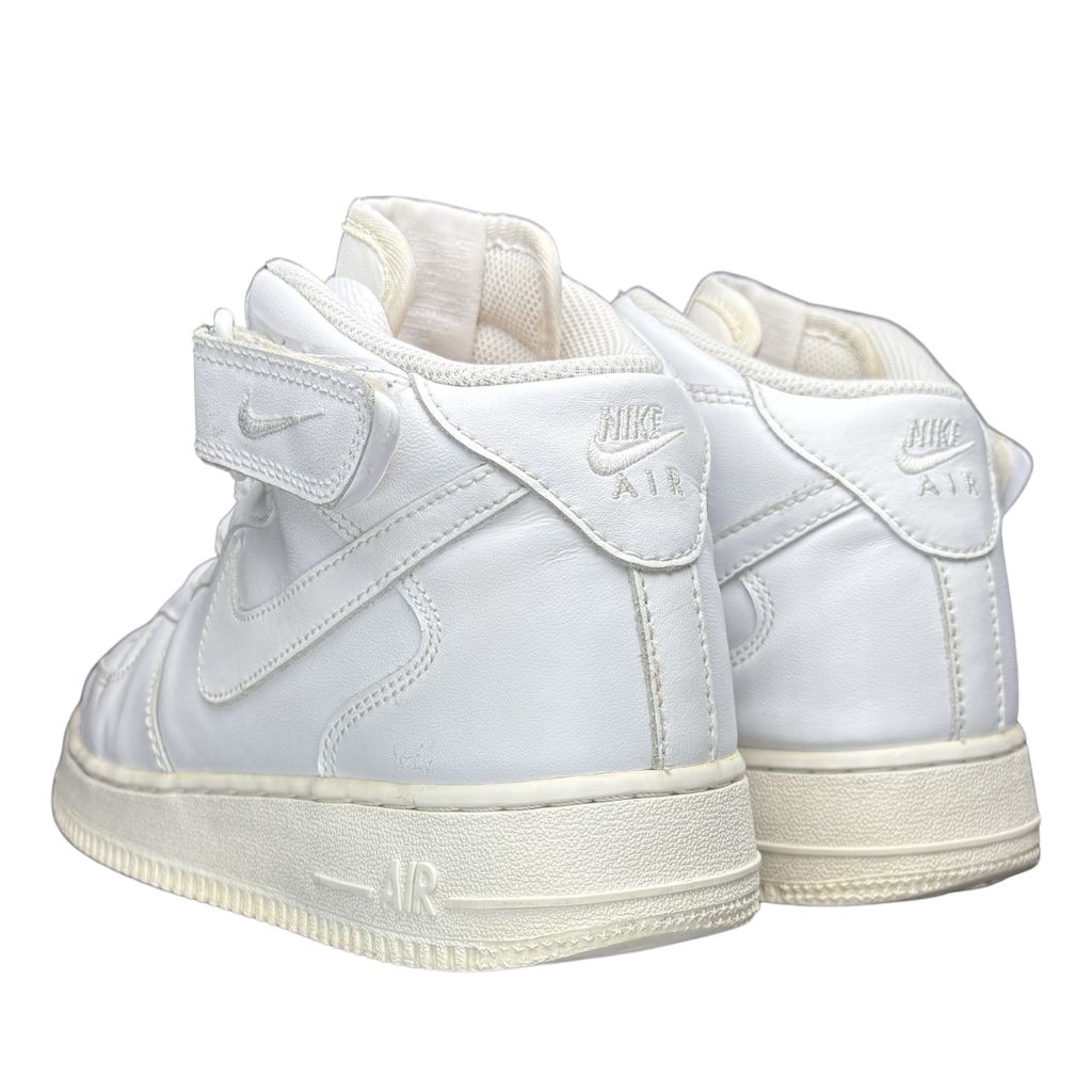 人気 NIKE AIR FORCE 1 MID 07 WHITE エア フォース 1 ミッド カット