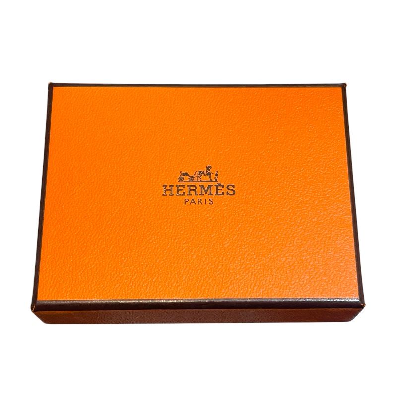 ハレクラニHERMES シルバースカーフリング オレンジ箱付き エルメス HERMES ボルデュック スカーフリング シルバー メタル