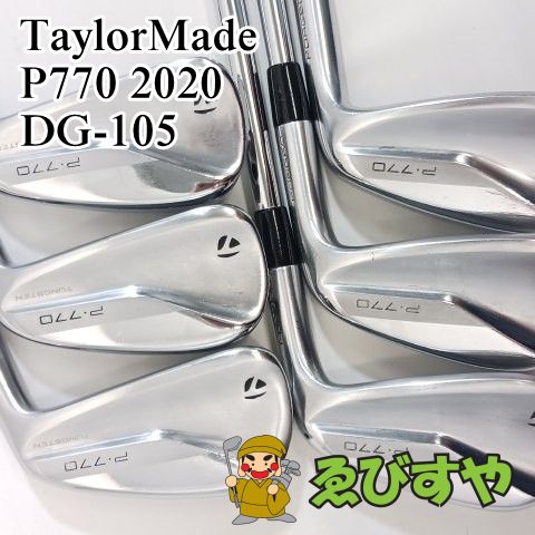 入間■【中古】 アイアンセット テーラーメイド P770 2020 DG-105 S200 25.5[4621]