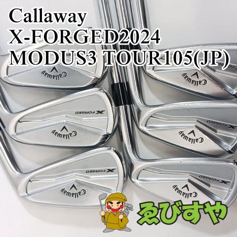 入間□【中古】 アイアンセット キャロウェイ X-FORGED2024 MODUS3