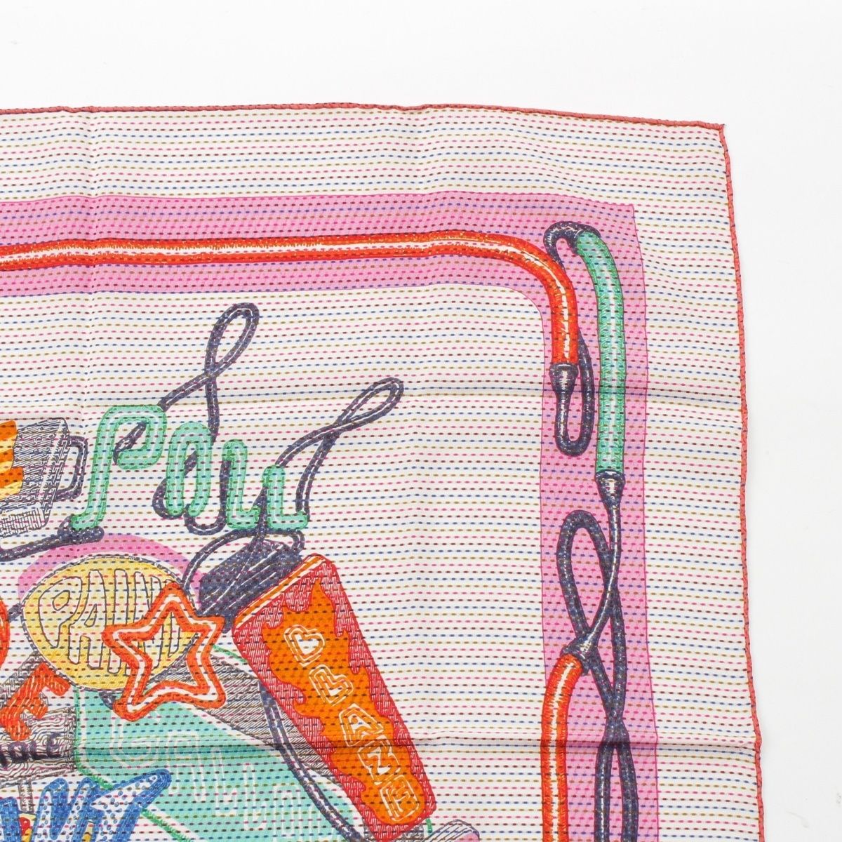 エルメス 23SS カレ70 CHEVAL OSCOPE NEON シュヴァロスコープ ネオン