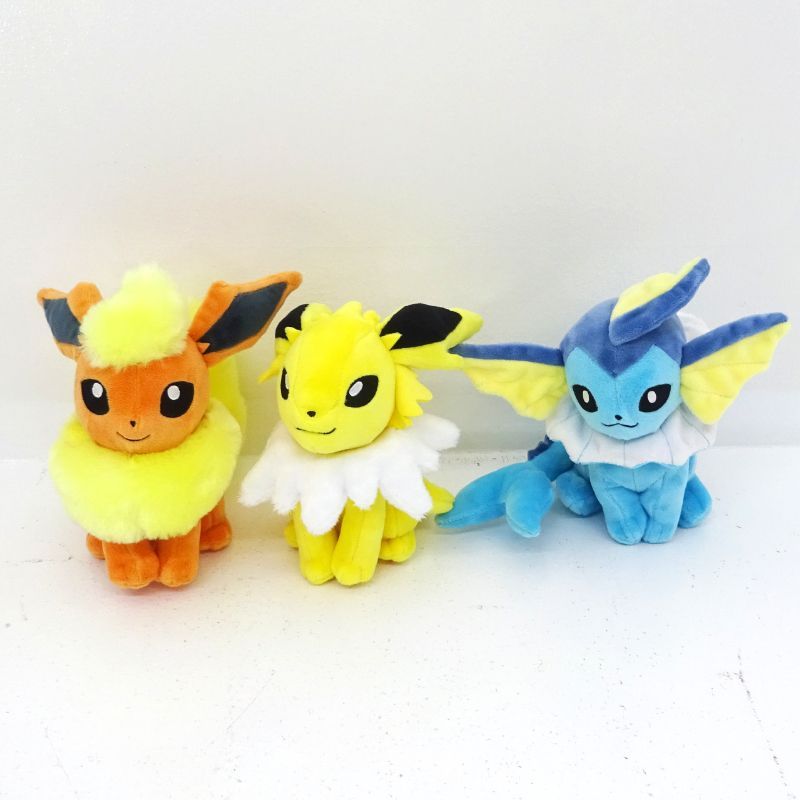三重店】ポケットモンスター イーブイ 進化系 ぬいぐるみ 10体セット