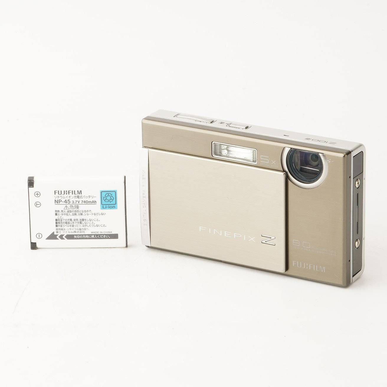 フジ FUJIFILM FINEPIX Z100fd シルバー 5x 光学ズーム