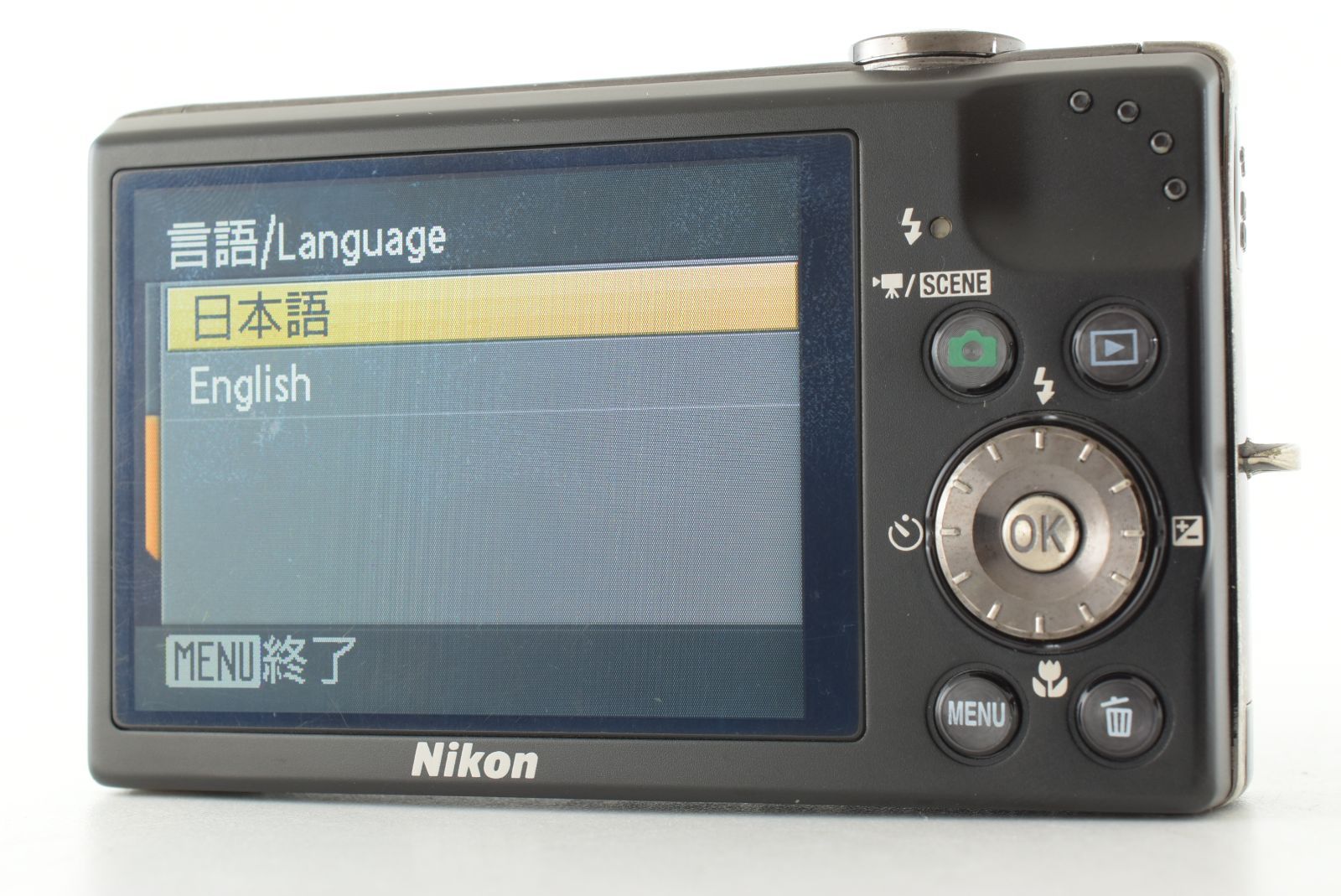 NIKON COOLPIX S640 12.3MP Compact Digital Camera Black ニコン