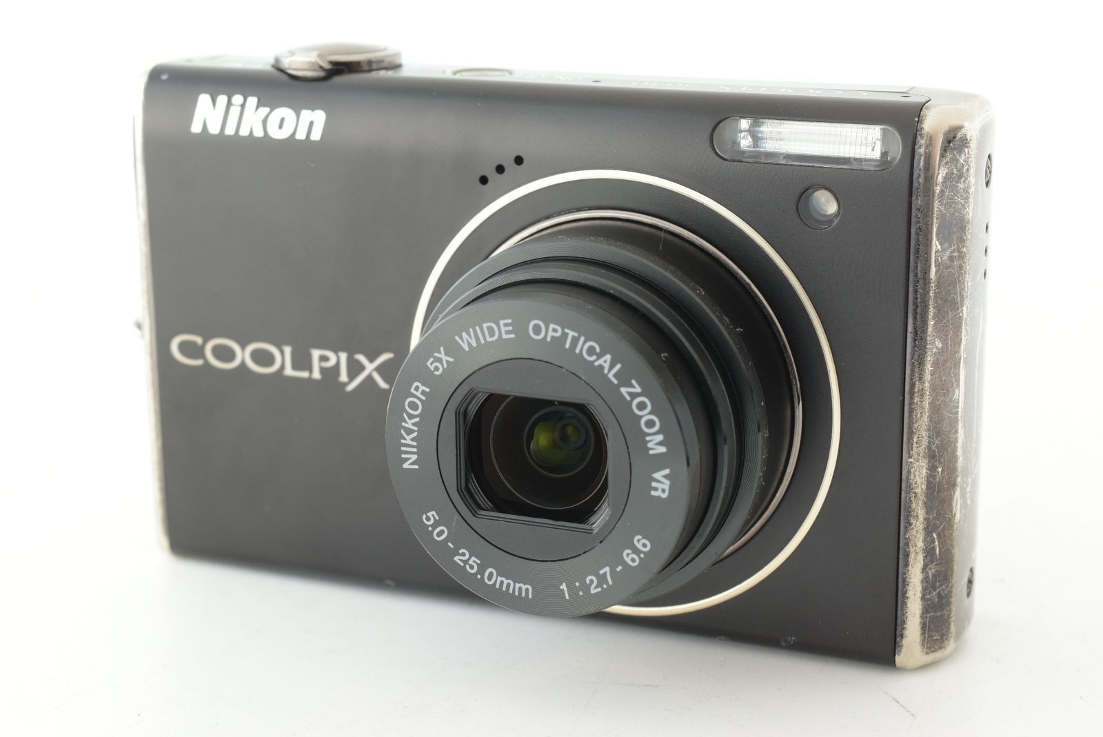 NIKON COOLPIX S640 12.3MP Compact Digital Camera Black ニコン