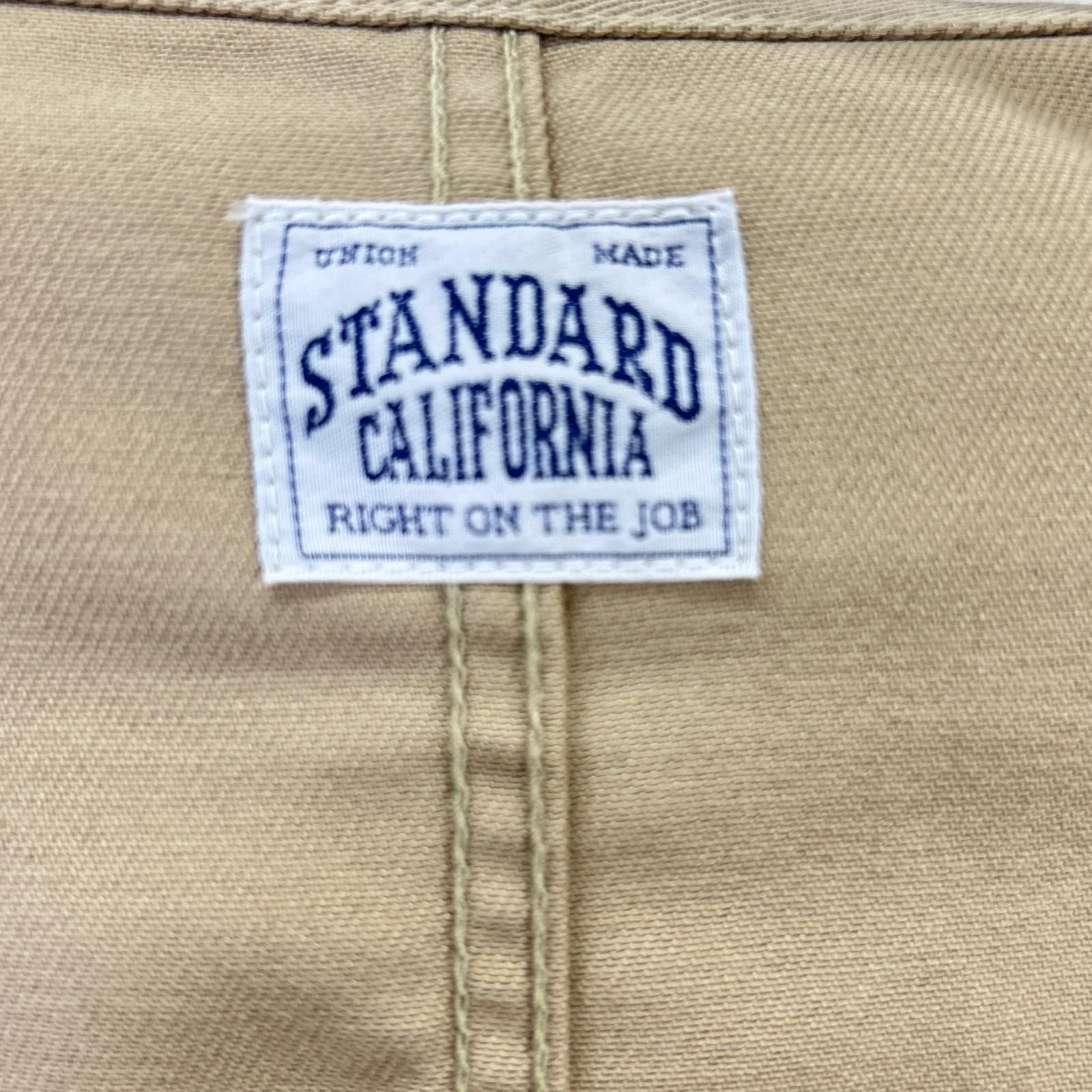 STANDARD CALIFORNIA スタンダードカリフォルニア ベージュ カバーオールジャケット S STANDARD CALIFORNIA スタンダードカリフォルニア ベージュ