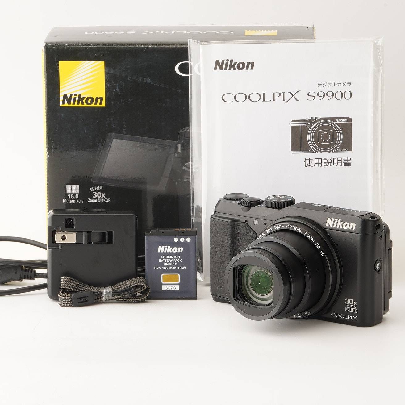 ニコン Nikon COOLPIX S9900 ブラック 30x 光学ズーム