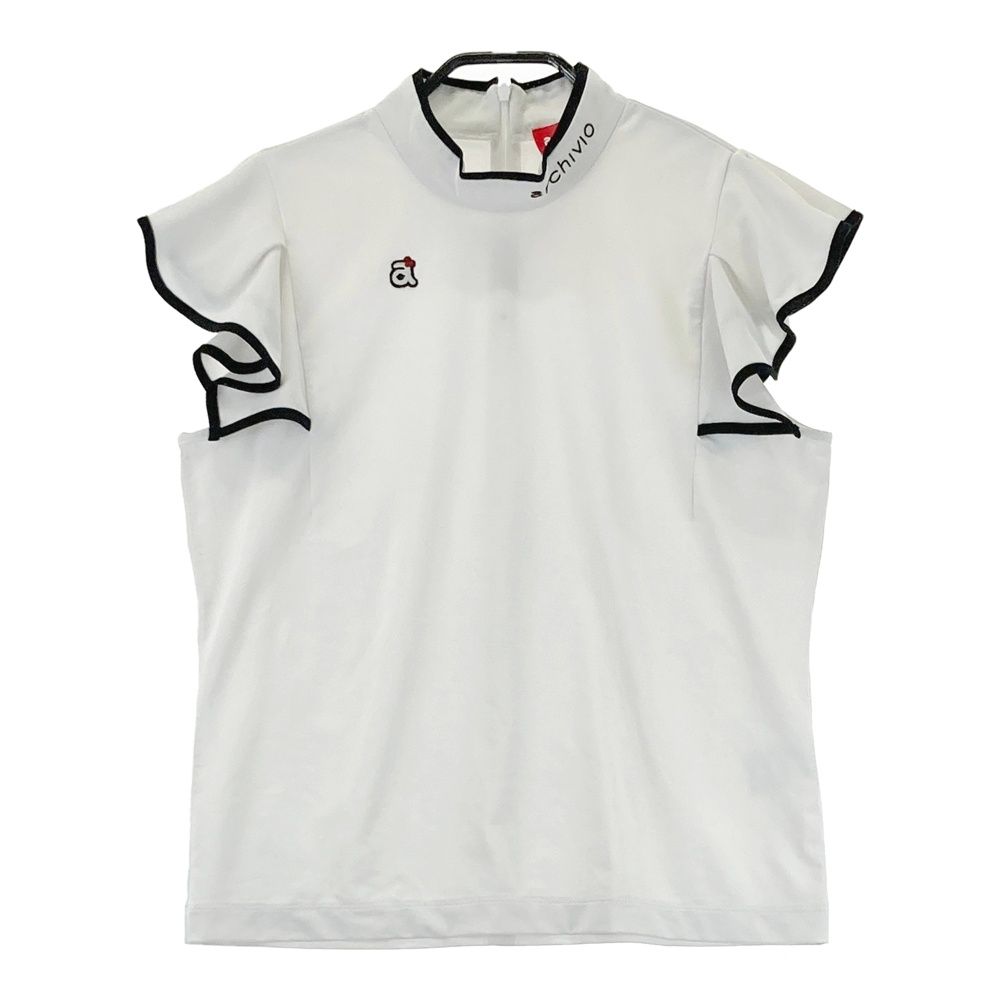 サイズ：40 ARCHIVIO アルチビオ ラッフルスリーブ 半袖Tシャツ