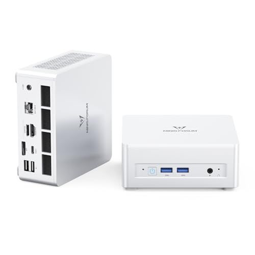 MINISFORUM UM880 PLUS ミニPC AMD Ryzen 7 8845HS (8C/16T 最大 5.1GHz) Radeon 780M Mini pc OCulink DDR5 32GB RAM 1TB SSD Windows 11 Pryu