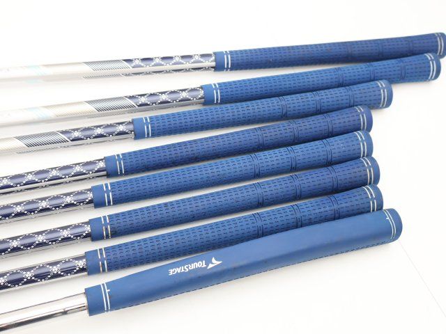 中古】 レディース ブリヂストン ツアーステージ CL ネイビー 8本