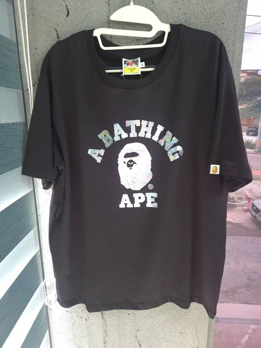 A BATHING APE アベイシングエイプ 半袖Tシャツ ブラック XL 9,024円