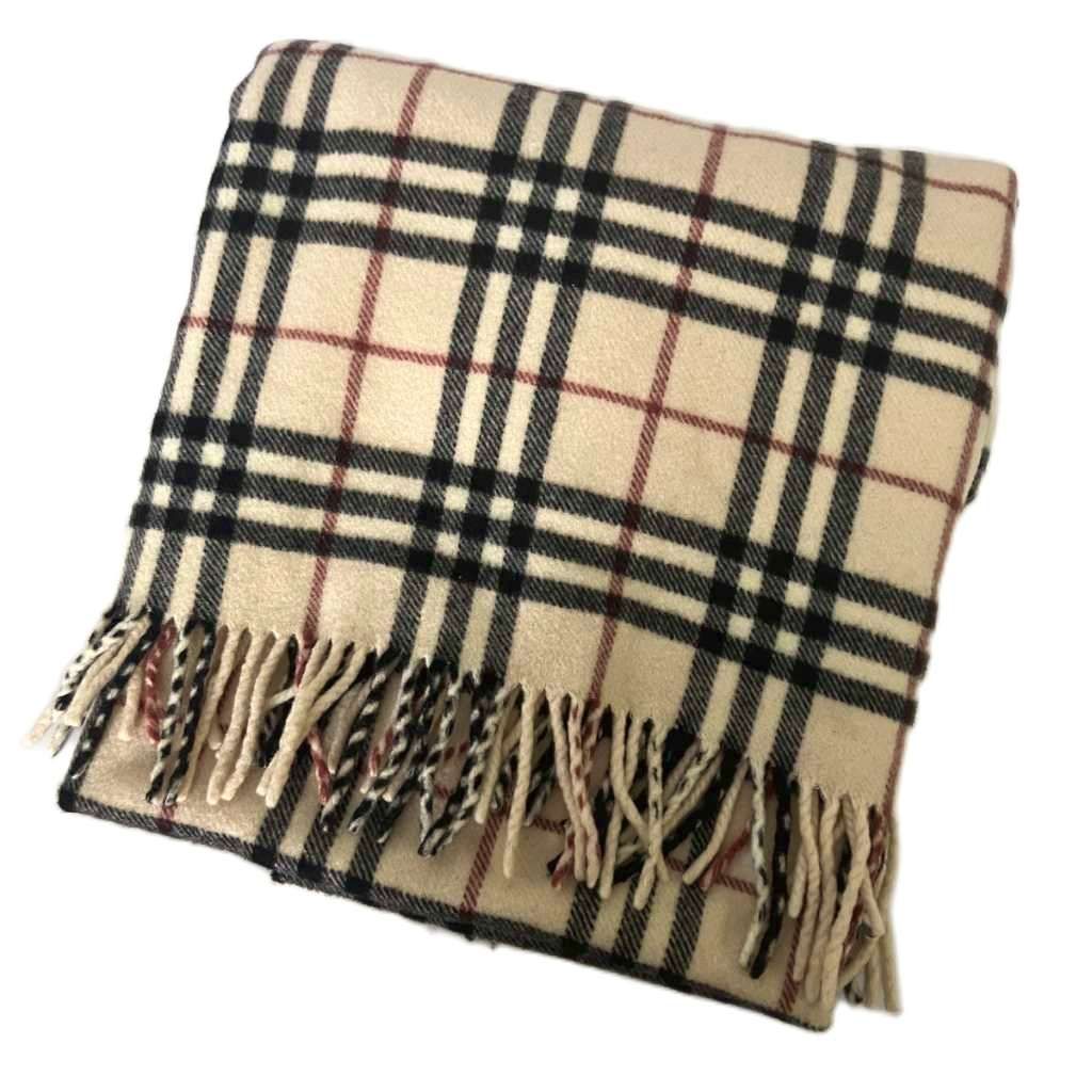 バーバリー ロンドン BURBERRY LONDON ノバチェックマフラー 大判 ストール ベージュ