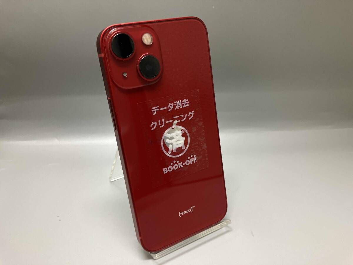 MLJG3J/A iPhone 13 mini 128GB レッド SIMロック解除済み　au