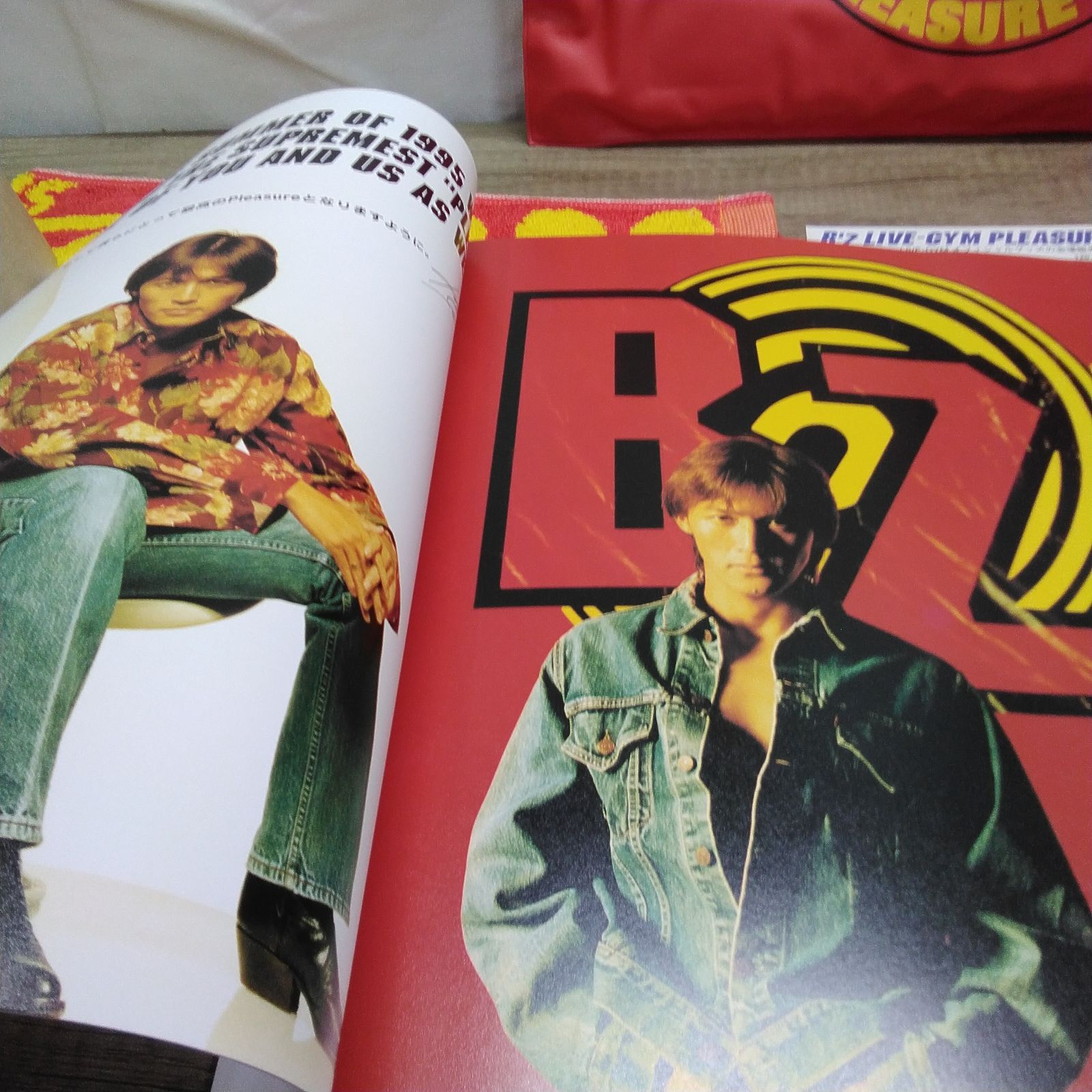 タレントグッズ 観戦キット B'Zビーズ「'95 B'Z LIVE-GYM❝BUZZ
