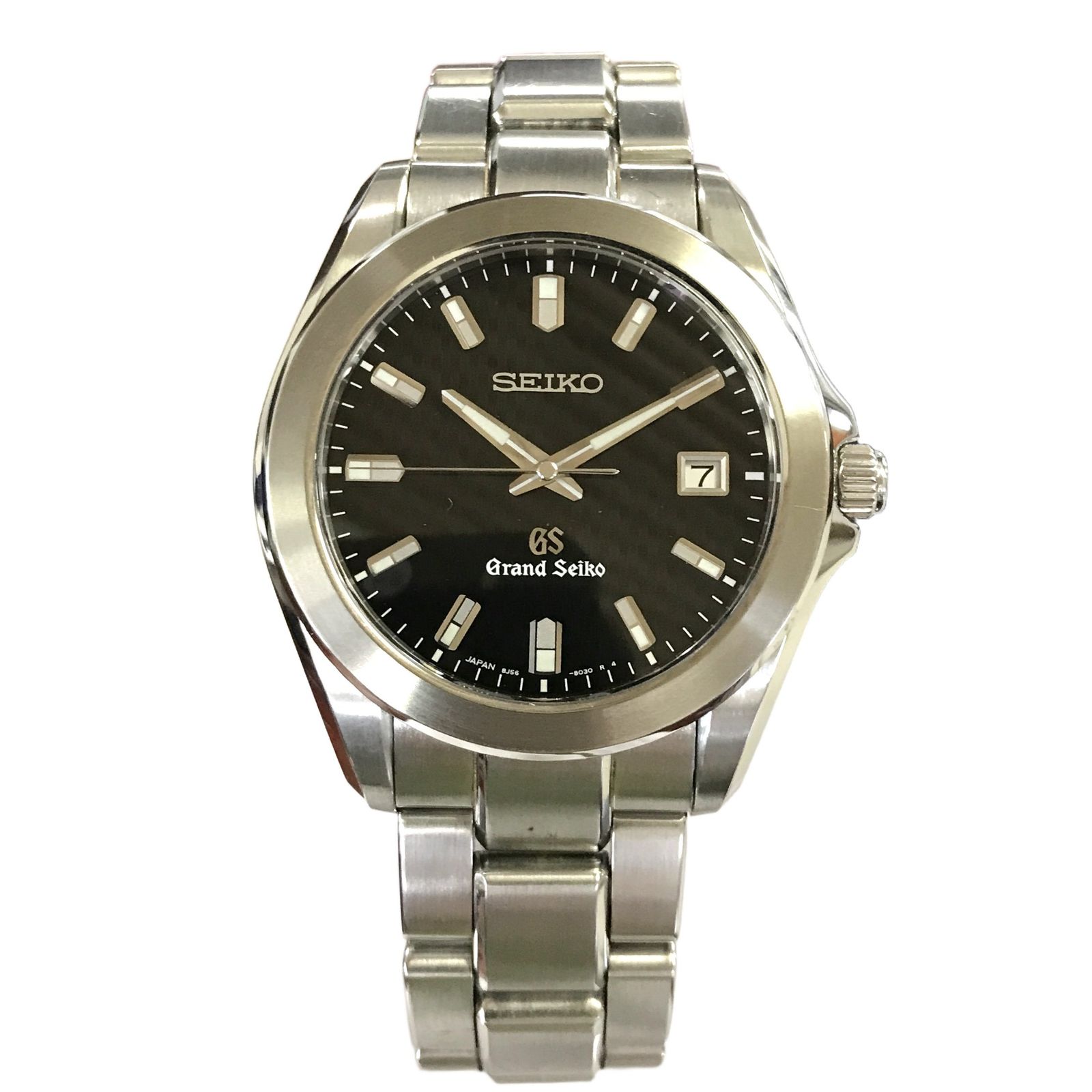 グランドセイコー Grand Seiko SBGF021 8J56-8020 クォーツ 黒文字盤