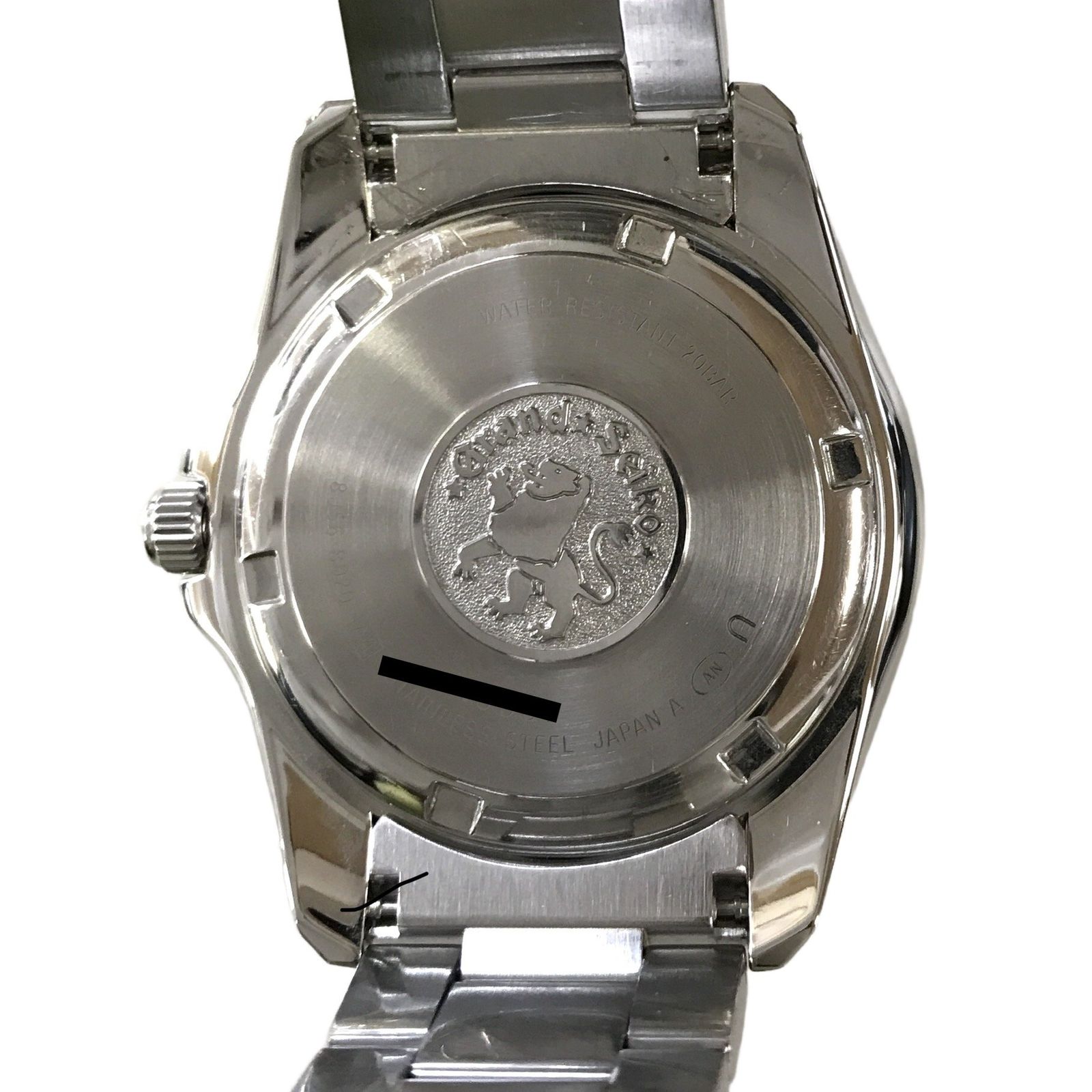 グランドセイコー Grand Seiko SBGF021 8J56-8020 クォーツ 黒文字盤