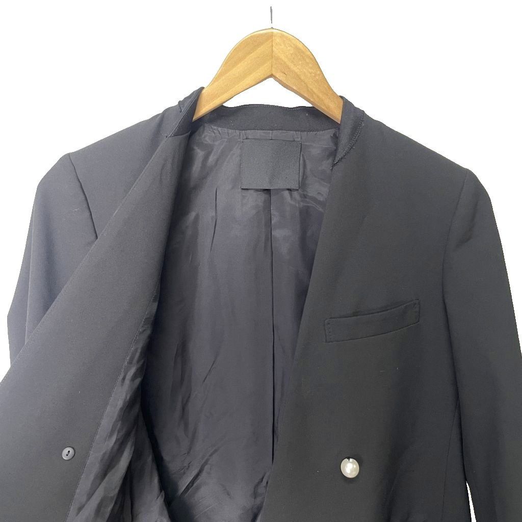 チノ CINOH NO COLLAR JACKET パールボタンジャケット ノーカラー