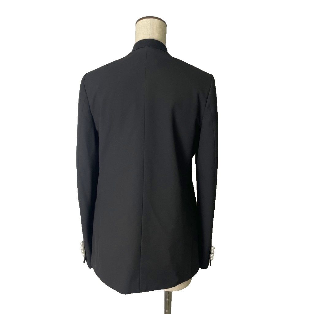 チノ CINOH NO COLLAR JACKET パールボタンジャケット ノーカラー